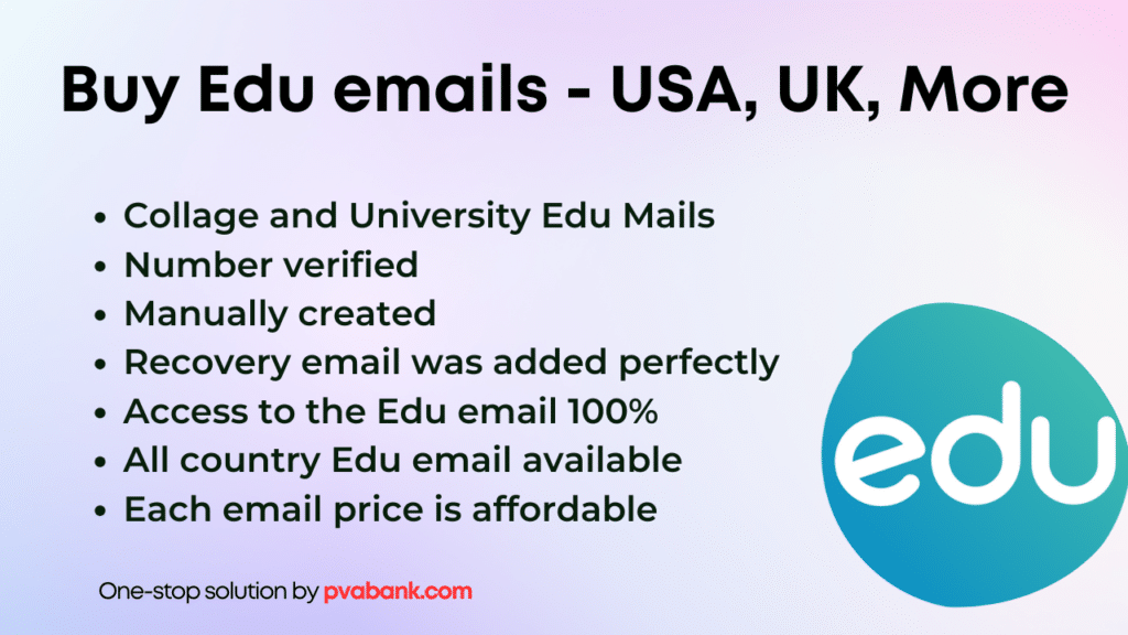 Buy Edu emails